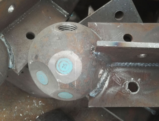 随州螺栓球球塞，网架配件