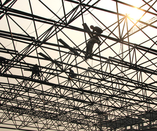 随州厂房网架安装